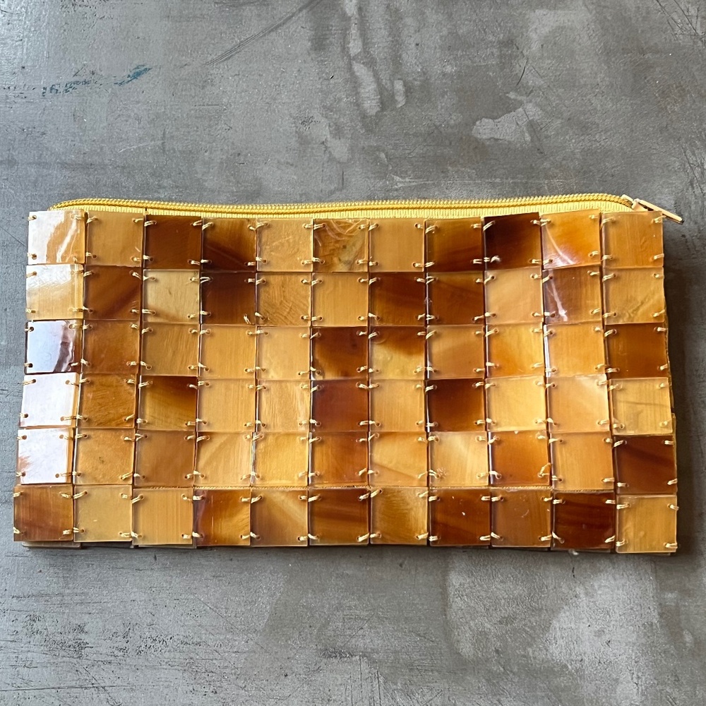 Chan Luu shell tile pouch